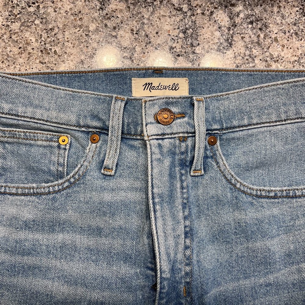 Madewell Distressed Perfect Jeans - Worn Only Once, Excellent Condition!